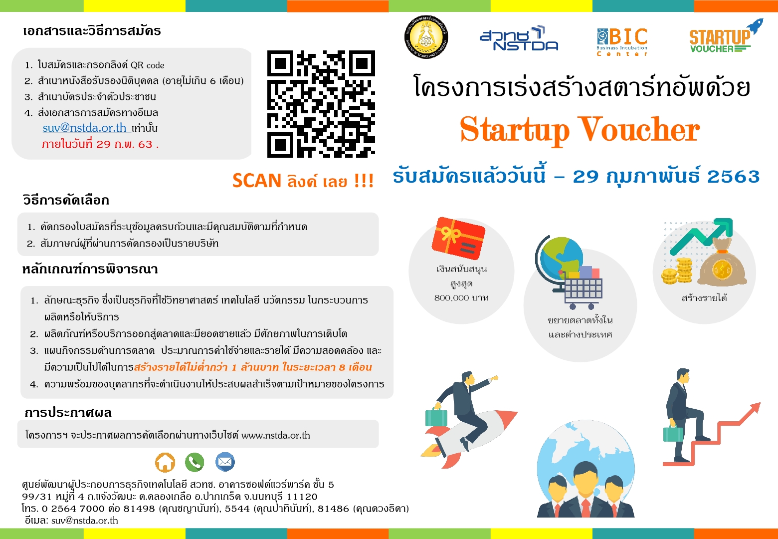 Startup Voucher 5 NSTDA Startup Voucher 5 NSTDA